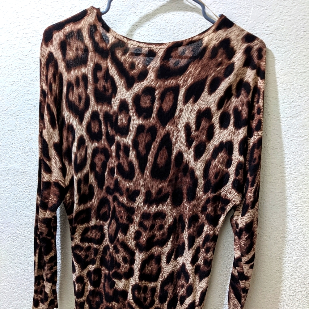 INC Shirt Tiger Print Women's PP